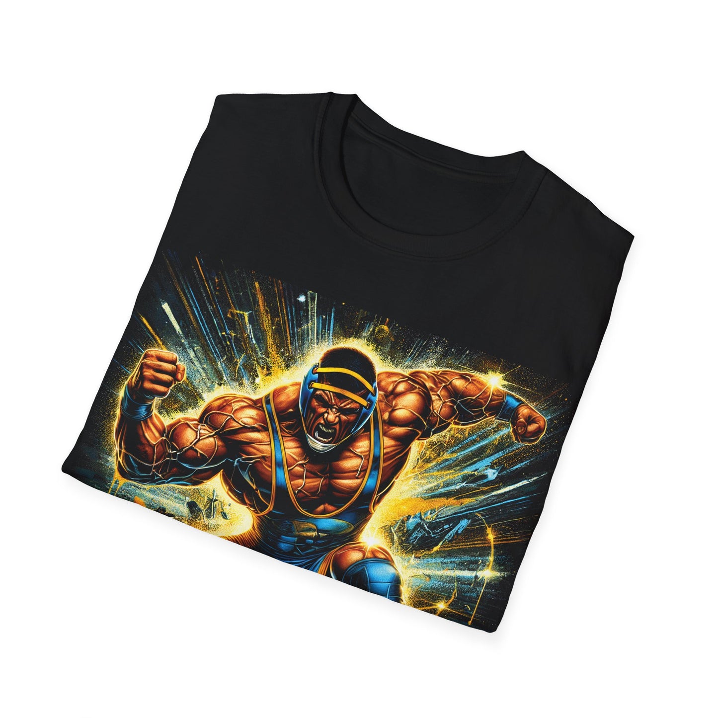 Wrestling T-Shirt - Mat Time Grind Time - Unisex Softstyle