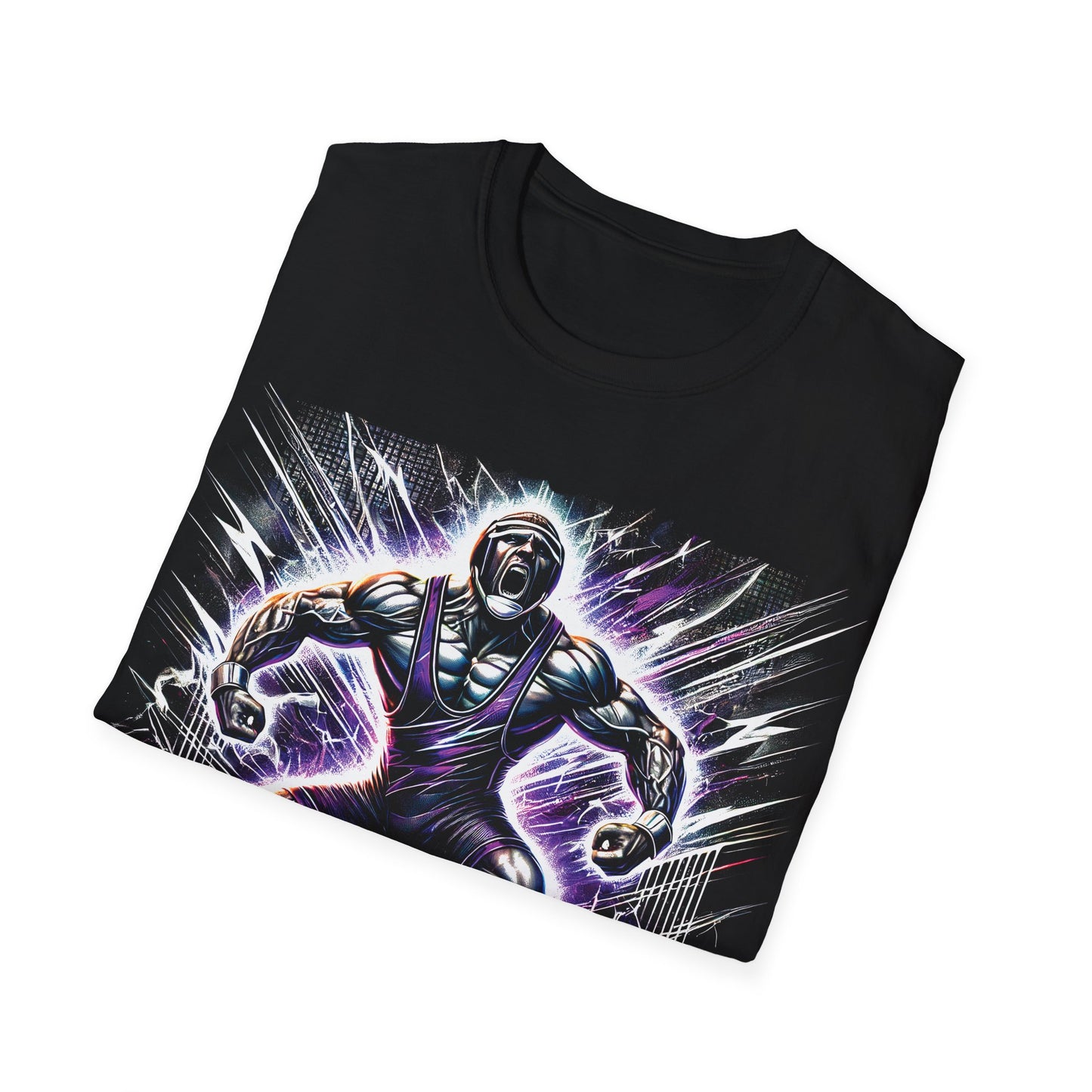 Wrestling T-Shirt - GLORY LIVES BEYOND COMFORT - Unisex Softstyle