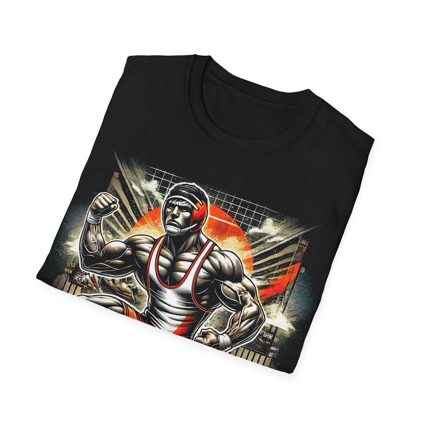 Victory Loves Preparation Wrestling T-Shirt - Fierce Athlete Design for Champions