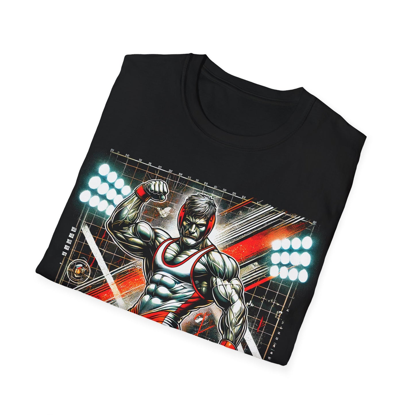 Victory Loves Preparation Wrestling T-Shirt - Epic Warrior Athlete Design for Champions