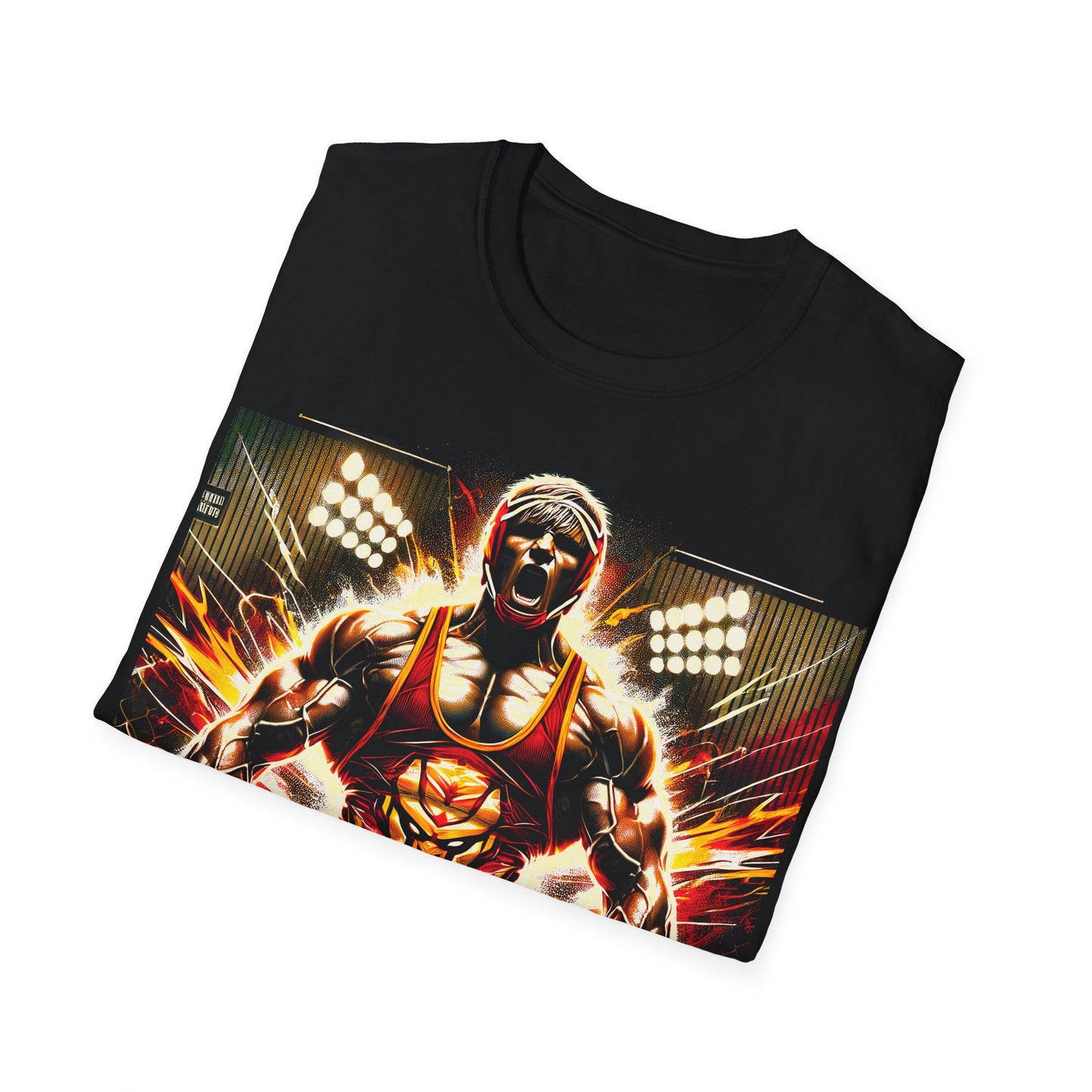 The Mat Is My Battlefield - Dominant Wrestling T-Shirt for Fierce Competitors