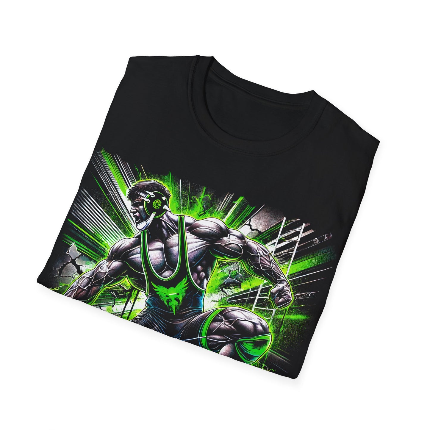 Wrestling T-Shirt Legends Train When Others Sleep Unisex Softstyle Tee