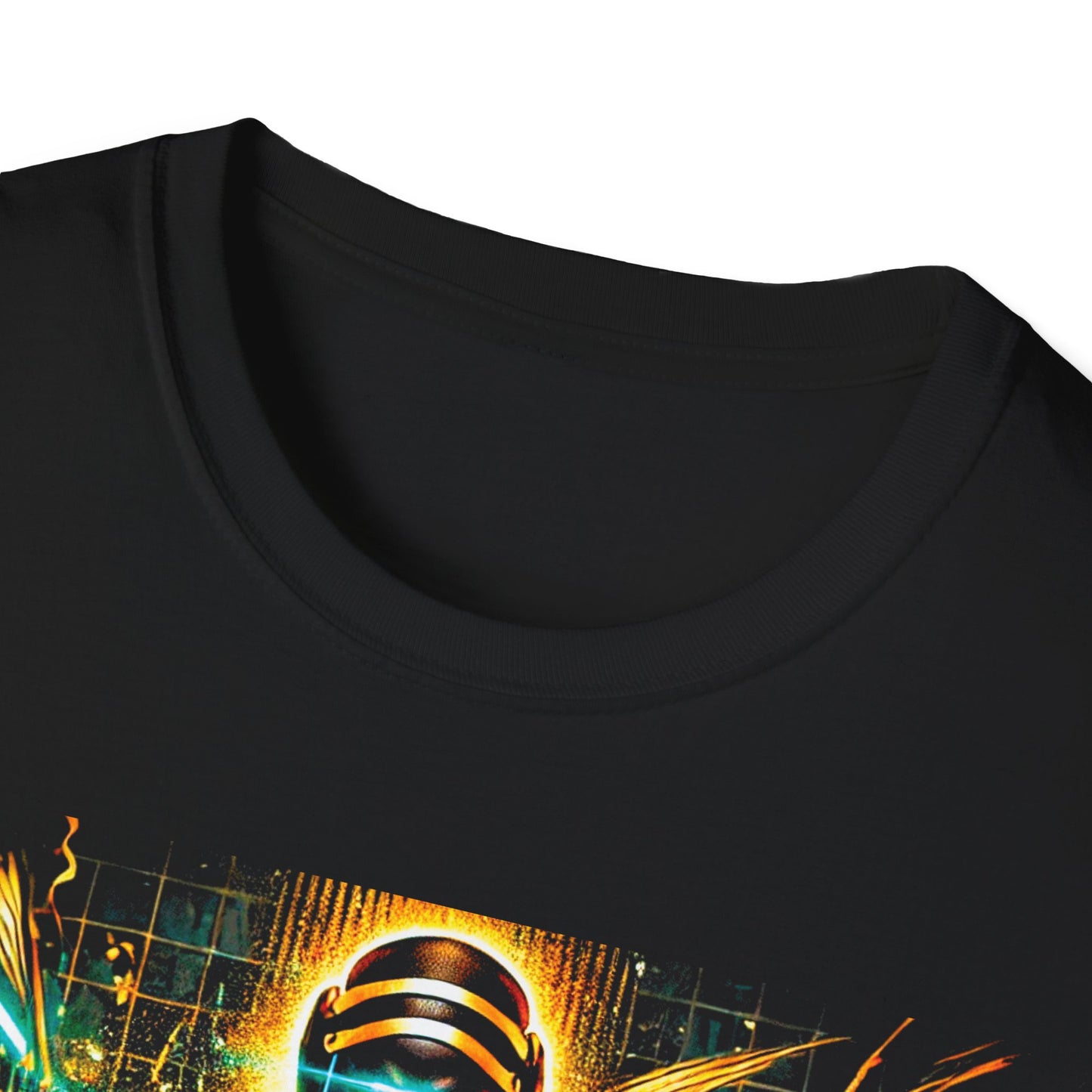 Wrestling T-Shirt Built for the Mat Black Softstyle