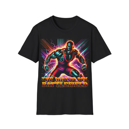 Wrestling T-Shirt - The Mat Is My Battlefield