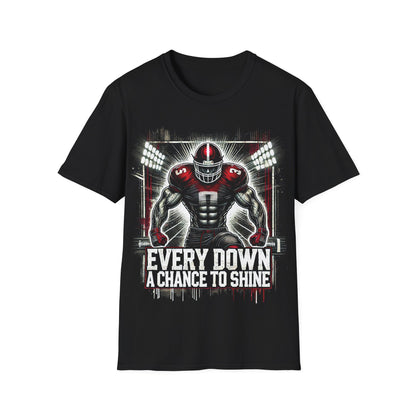 Every Down a Chance to Shine Football T-Shirt